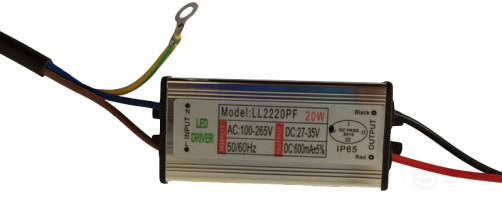 Драйвер для светодиодных светильников Mosvolt LL2220PF 600mA 20W IP65