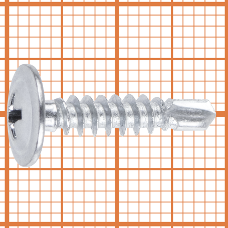 Self-tapping screw SHSMM reinforced drill 4,2x19 (1000 pcs), FP- b.pl.cont. 1150 ml