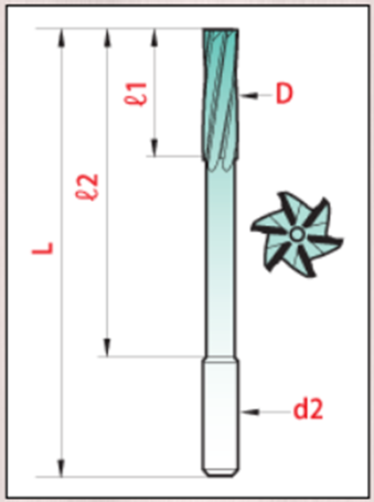 Развертка машинная 8615 3
