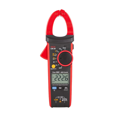 RGK CM-20 current measuring pliers with verification