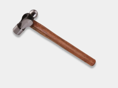Hammer 0.5 kg with round head (handle made of ash)