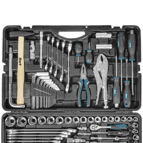 Набор ручного инструмента BORT BTK-142