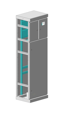 MULTICOLOR Housing VRU-3 (600x2000x600) (WxHxD) IP31 RAL 7035