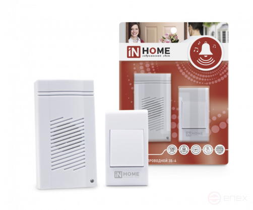 Call Wireless ZB-4 32 Ringtones 120m Network with White IN HOME Button