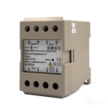 Е855 500V/1m-C-R1-220AC/DC, M8 Преобразователь