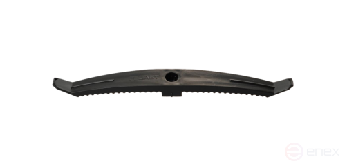 Держатель кабеля двусторонний для прямого монтажа на 16 мест черный (20 шт/уп) Fedast