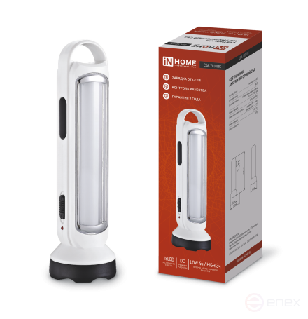 LED emergency lamp SBA 7031DC 18LED 1.5Ah lithium battery DC IN HOME