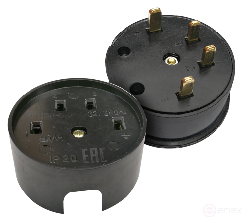 Plug Furnace RS/HS Carbolite 25A 380V Black 9112 IN HOME