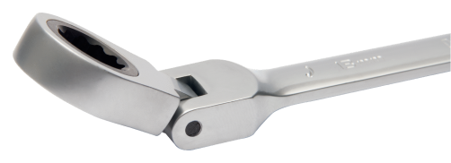 Комбинированный ключ с храповиком и шарнирной головкой, 19 мм