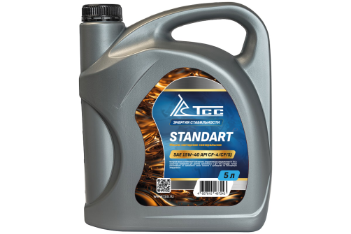 Mineral oil TSS Standard SAE 15W40 CF-4 canister 5L/Motor oil 5liter can