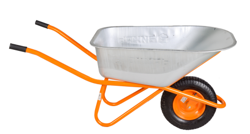 Gardening and construction wheelbarrow T90-1 single-wheeled