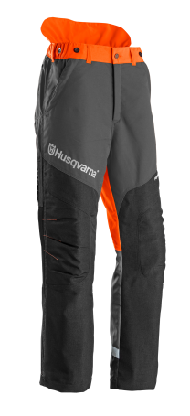 Trousers with chainsaw cut protection Functional 20, model A, p. 56
