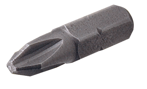 PH2 25MM 1/4 bits, 10 pcs.