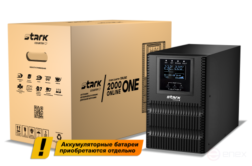 Источник бесперебойного питания STARK COUNTRY 2000 ONLINE ONE