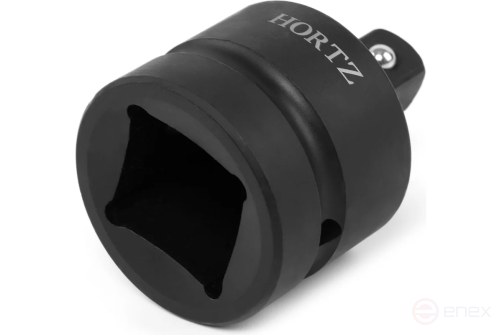 Адаптер для торцевых головок ударный 1/2"х3/4" омеднение HORTZ
