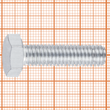 DIN 933 10.9 - Hex head bolt M10x40 (4 pcs.), FP-suspension