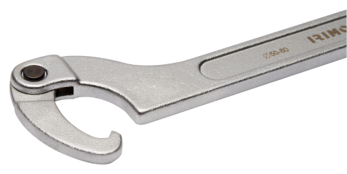 Ключ для шлицевых гаек с крюком 50 - 80 мм