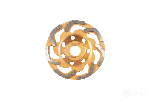 Чашка алмазная зачистная Skole Бумеранг 125 мм AK4-125