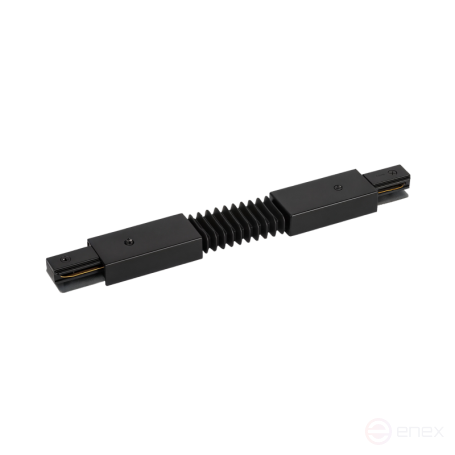 Коннектор гибкий FRB200-BL для шинопровода RB черный IN HOME