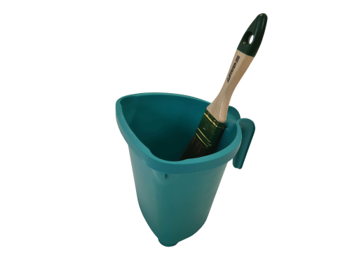 1 L paint bucket with magnet for brush