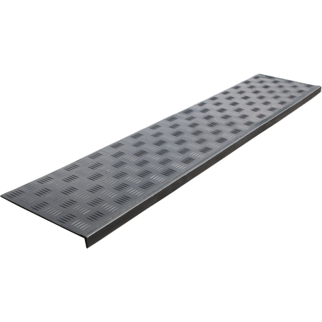 Anti-slip corner pad on the step Long-max (Rubber tread) 1500x300x30, black