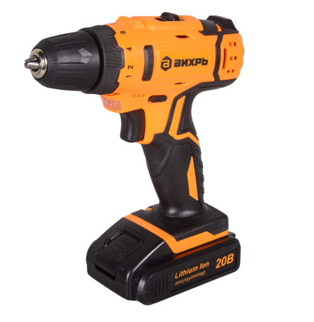 Drill-screwdriver WHIRLWIND DA-20L-2K