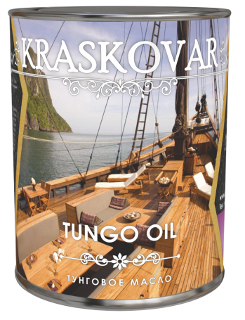 Тунговое масло для древесины Kraskovar Tungo Oil 0,75 л.
