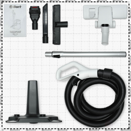 Пылесос для сухой и влажной уборки BORT BSS-1130