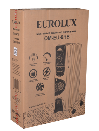 Oil radiator OM-EU-9NV Eurolux