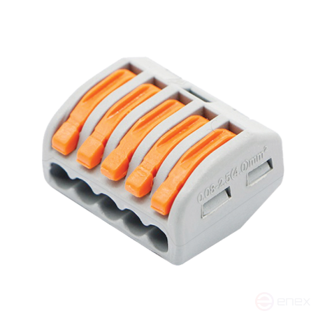 Construction and installation terminal SMK 222-415 (25 pcs./pack) IN HOME