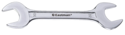 Double-sided horn wrench (elongated, with recessed panel), 30x32, E-2003