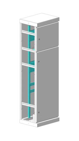 MULTICOLOR Housing VRU-2 (600x1800x600) (WxHxD) IP31 RAL 7035