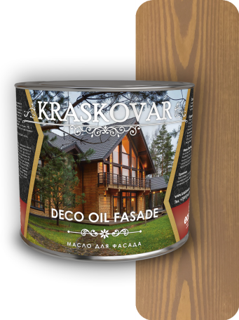 Facade oil Kraskovar Deco Oil Fasade Caramel 2.2 l.