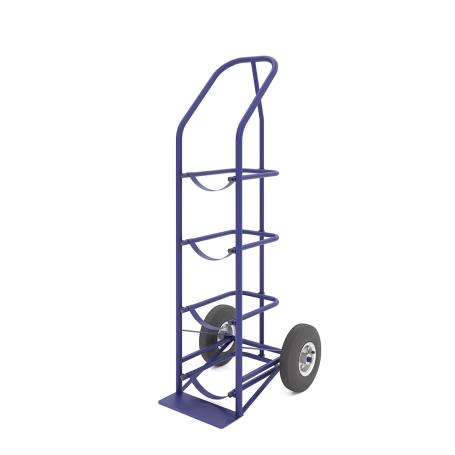 Тележка для перевозки 4-х баллонов воды ВД 4 (колёса d 250 пневмо)