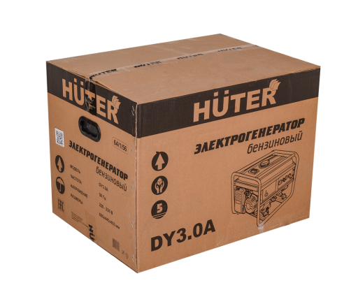 Электрогенератор бензиновый DY3.0A Huter