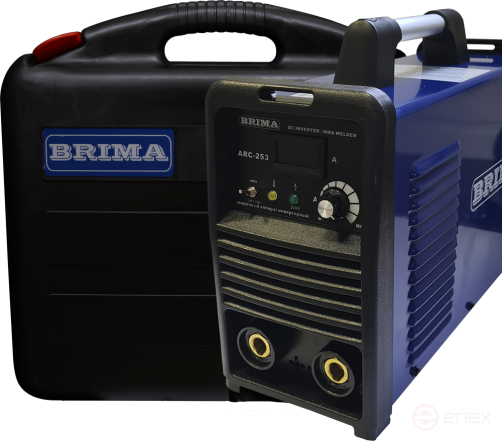 Аппарат инверторный BRIMA PROFESSIONAL ARC-253 (220В) в кейсе