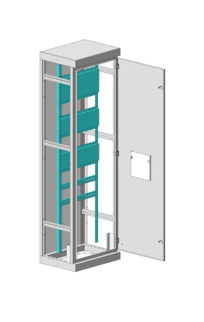 MULTICOLOR Housing VRU-1 600x2000x450 WxHxD IP31 RAL 7035