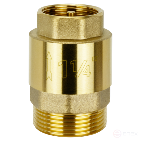 BRV-1F-1,25M, Обратный латунный клапан для скваженных насосов