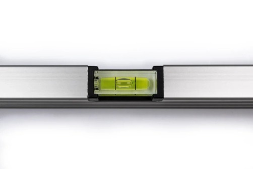 Anodized level (3 acrylic indicators) 120 cm