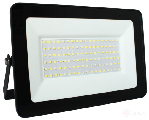 Светодиодный прожектор RSV-SFL-3-300W-6500K, 6500K, 300 W SMD, IP 65,цвет чёрный, слим