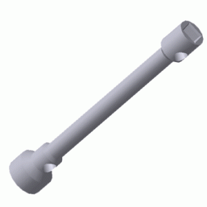 Cylinder straight key 22x38 L-440 slot.