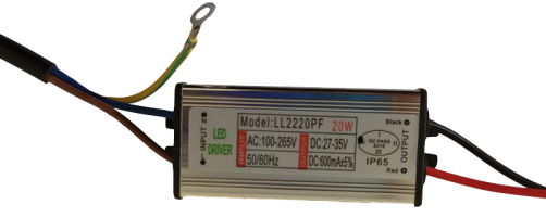 Mosvolt LL2220PF 600mA 20W IP65 LED Lamp Driver