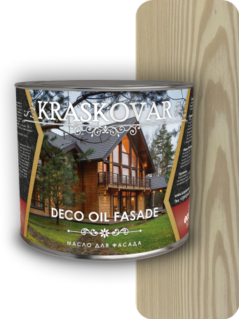 Facade oil Kraskovar Deco Oil Fasade White 2.2 l.