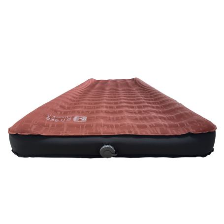 Ковер надувной утеплённый BTrace Luxary 8, 198х68х7,5 см (Красный)