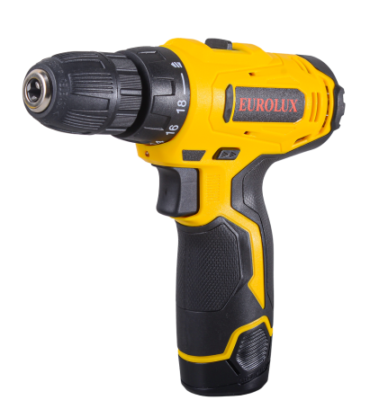 Cordless screwdriver drill Eurolux DA-12/2Li