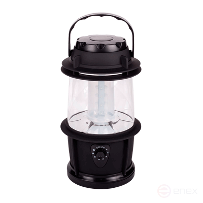 Фонарь кемпинговый СL 04B 3W 20LED 200Lm 3xD ЧЕРНЫЙ IN HOME