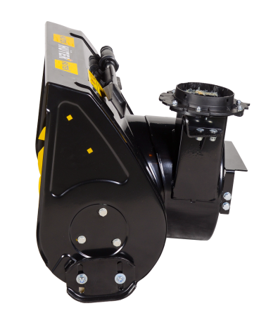 Snowplow attachment for Huter sweeper