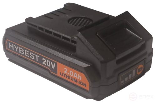 Spare part No. 802 for HBDC. Battery 20V 2 Ah