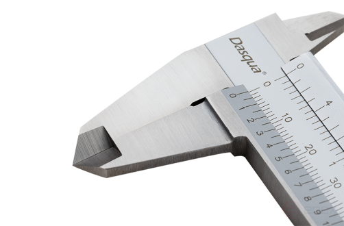 Vernier caliper with one-piece frame 0-150 mm/0-6"; 0.05mm/1/128"