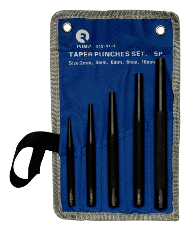 A set of punchers with a round diameter, 4 pcs. 513-91-4